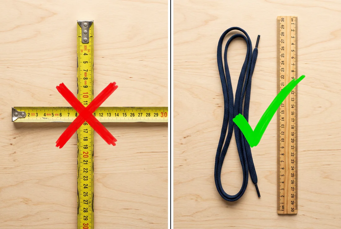 Infographie détaillant les dimensions standards des objets du quotidien pour faciliter la prise de mensurations