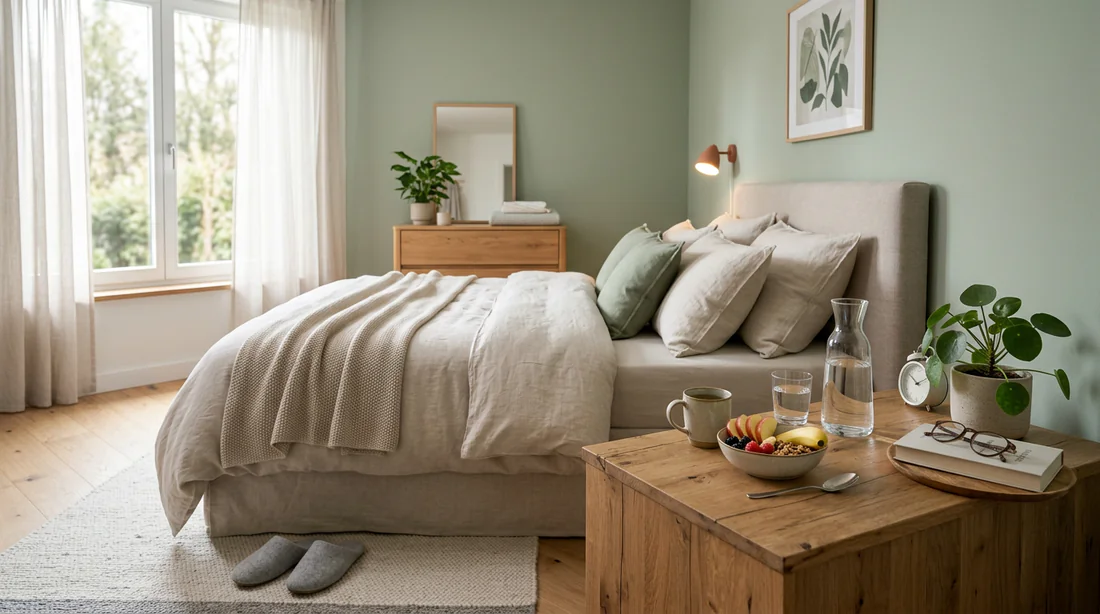 Chambre aménagée pour un repos optimal