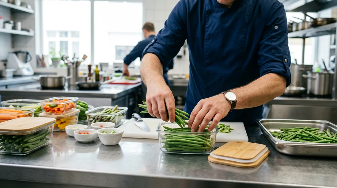 Technique de conservation des haricots verts dans des bocaux
