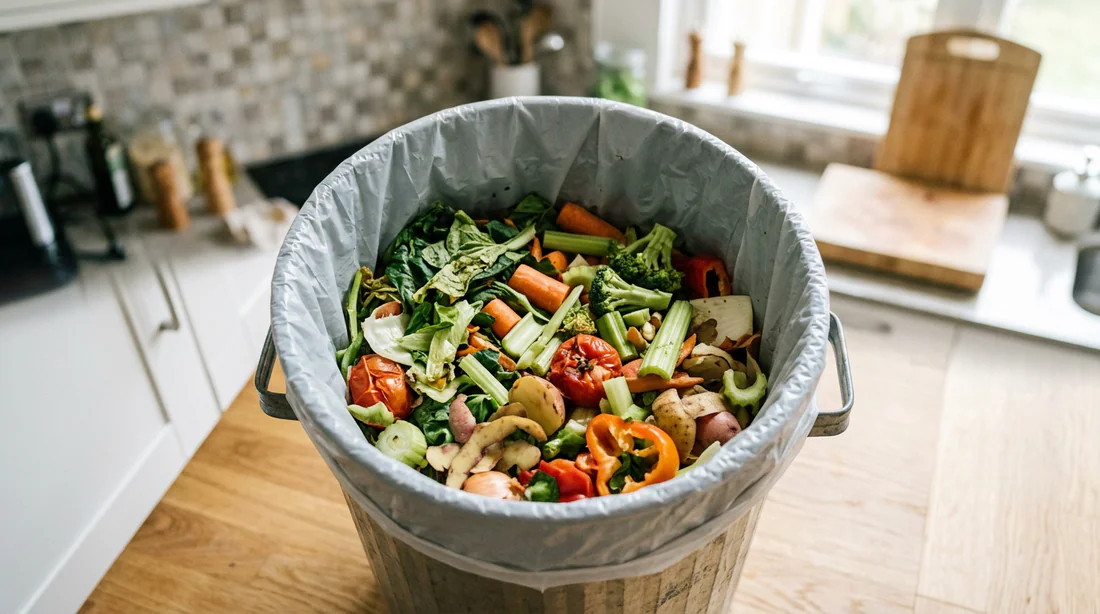 Gestion des déchets et légumes avariés